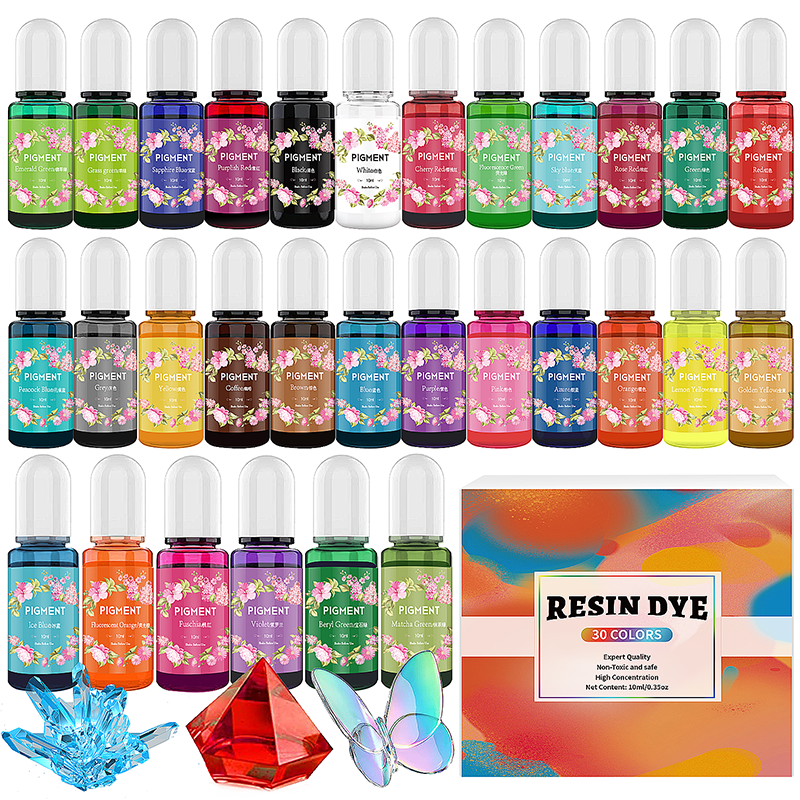 Candle Making Course - Epoxy Resin Pigment Kits Candle Dye