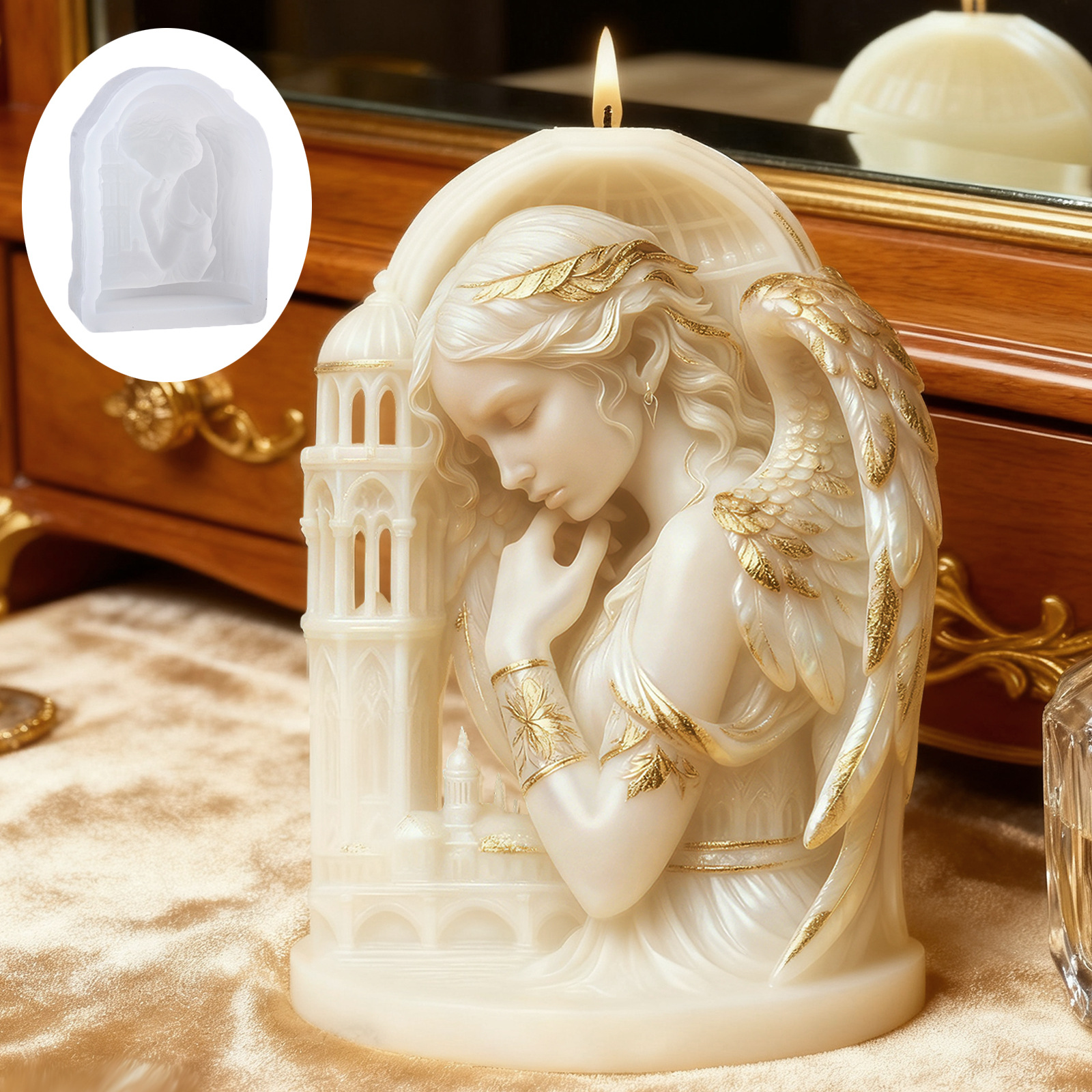 Candle Making Moulds - Angel Candle Mold Creative Scented Candle