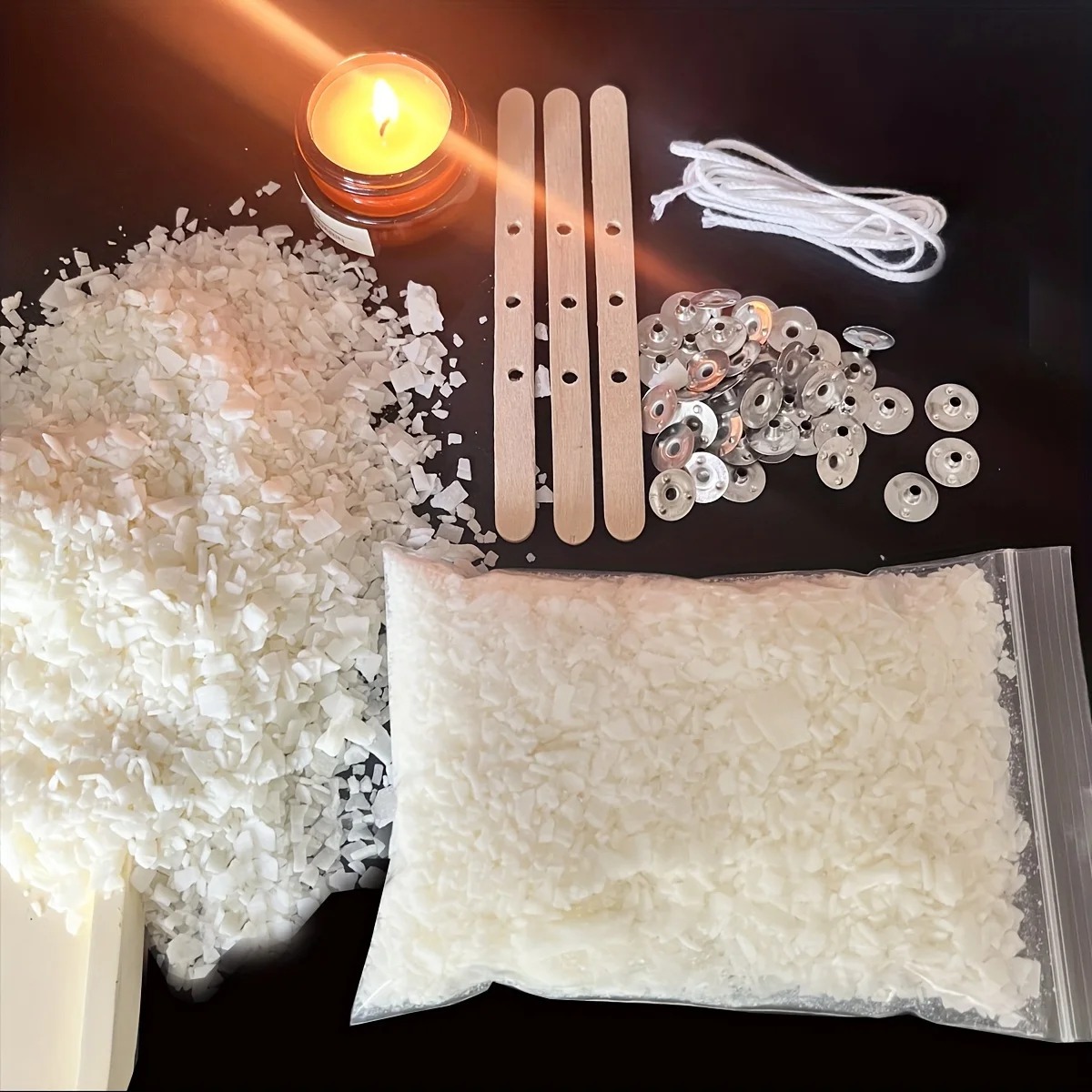 Candle Making Kit Diy - Candle Making Kits 100G Soy Wax