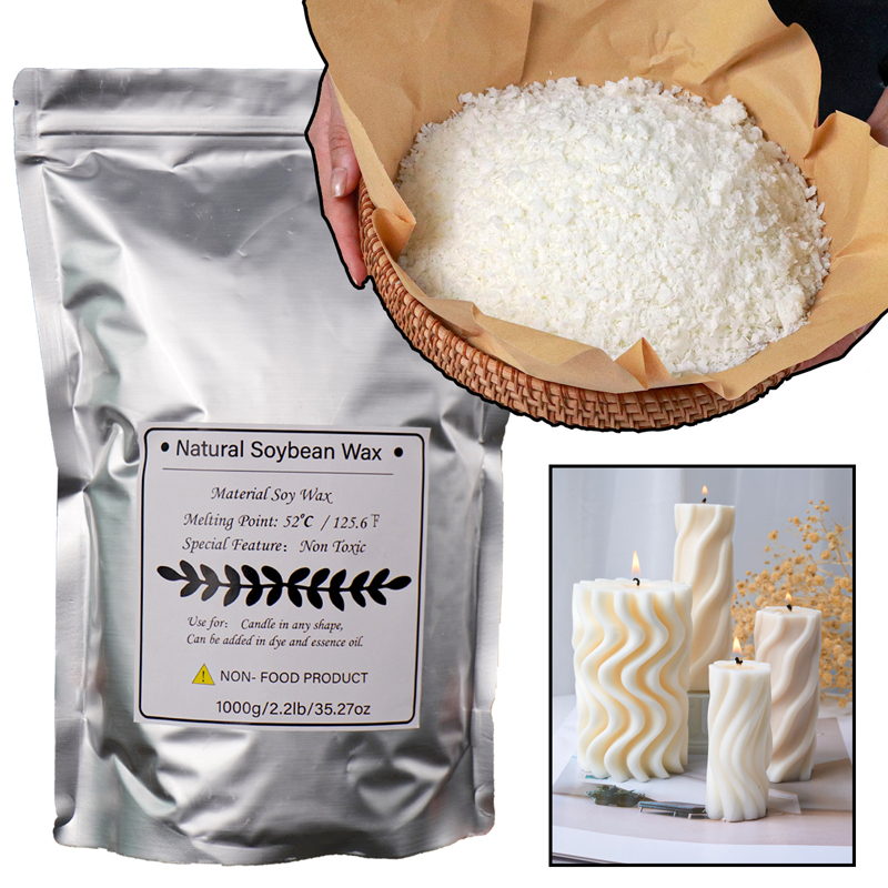 1000g 500g 250g 100g Natural S - Candle Making Kit Diy ulasan dan harga