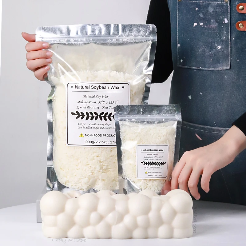 1000g 500g 250g 100g Natural S - Candle Making Kit Diy ulasan dan harga