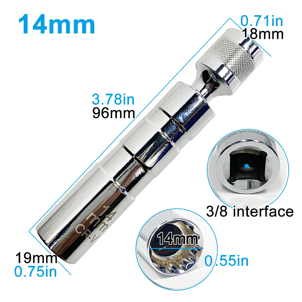 14mm 16mm Spark Plug Removal T - Candle Making Items ulasan dan harga
