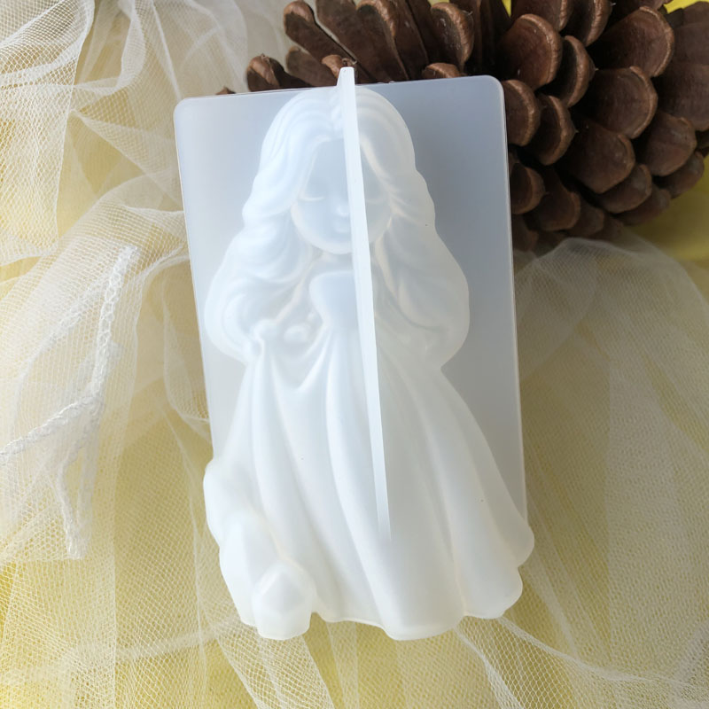 3D Cute Princess Silicone Cand - Candle Making Moulds ulasan dan harga
