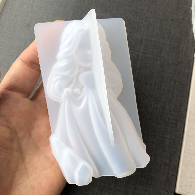 3D Cute Princess Silicone Cand - Candle Making Moulds ulasan dan harga