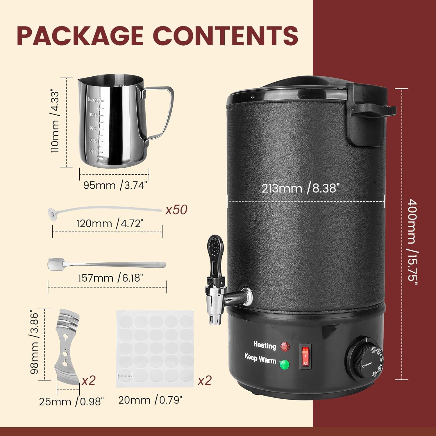 8L Wax Melter for Candle Makin - Candle Making Wax Melter ulasan dan harga