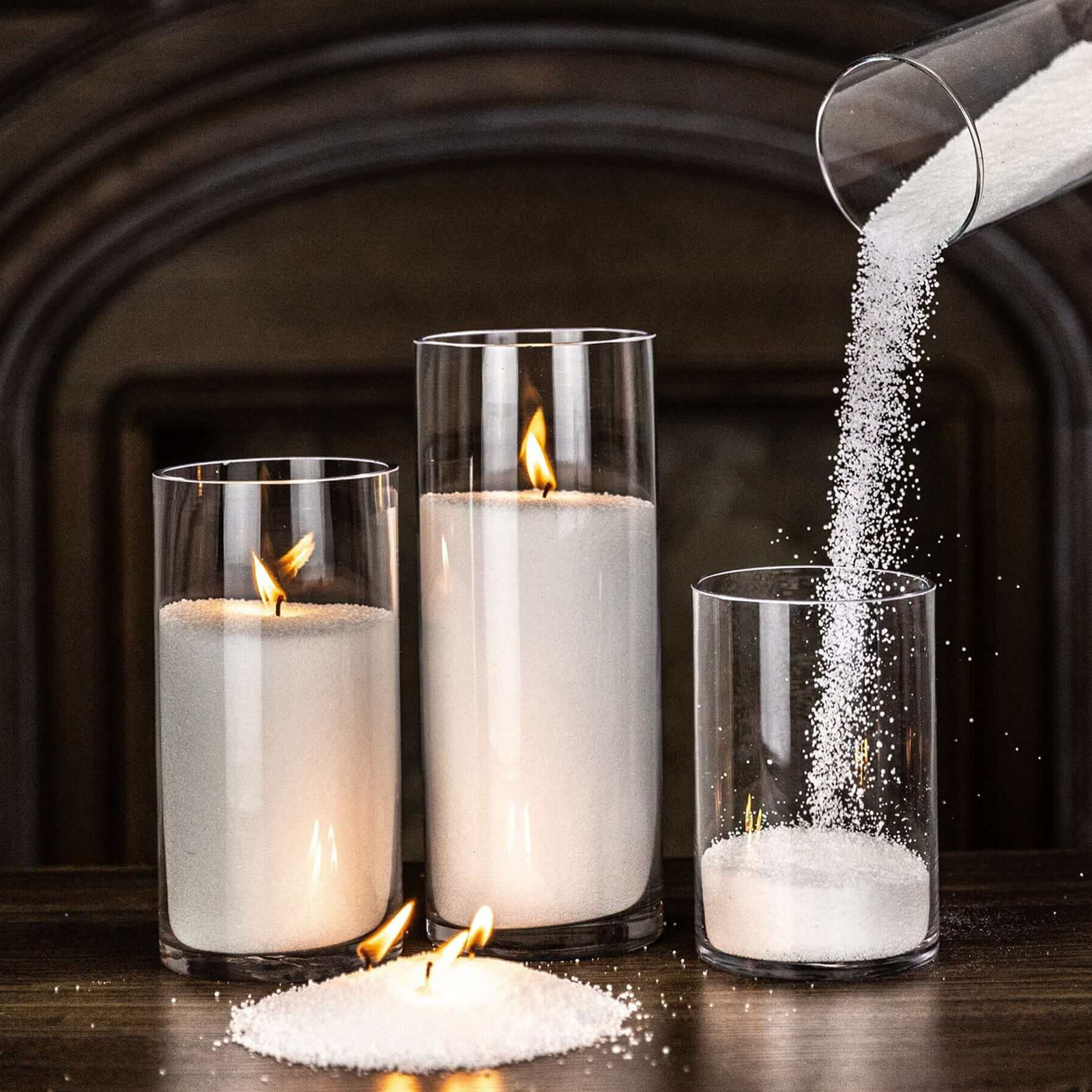 500g-1kg Sand Wax Ice Flower W - Candle Making Course ulasan dan harga