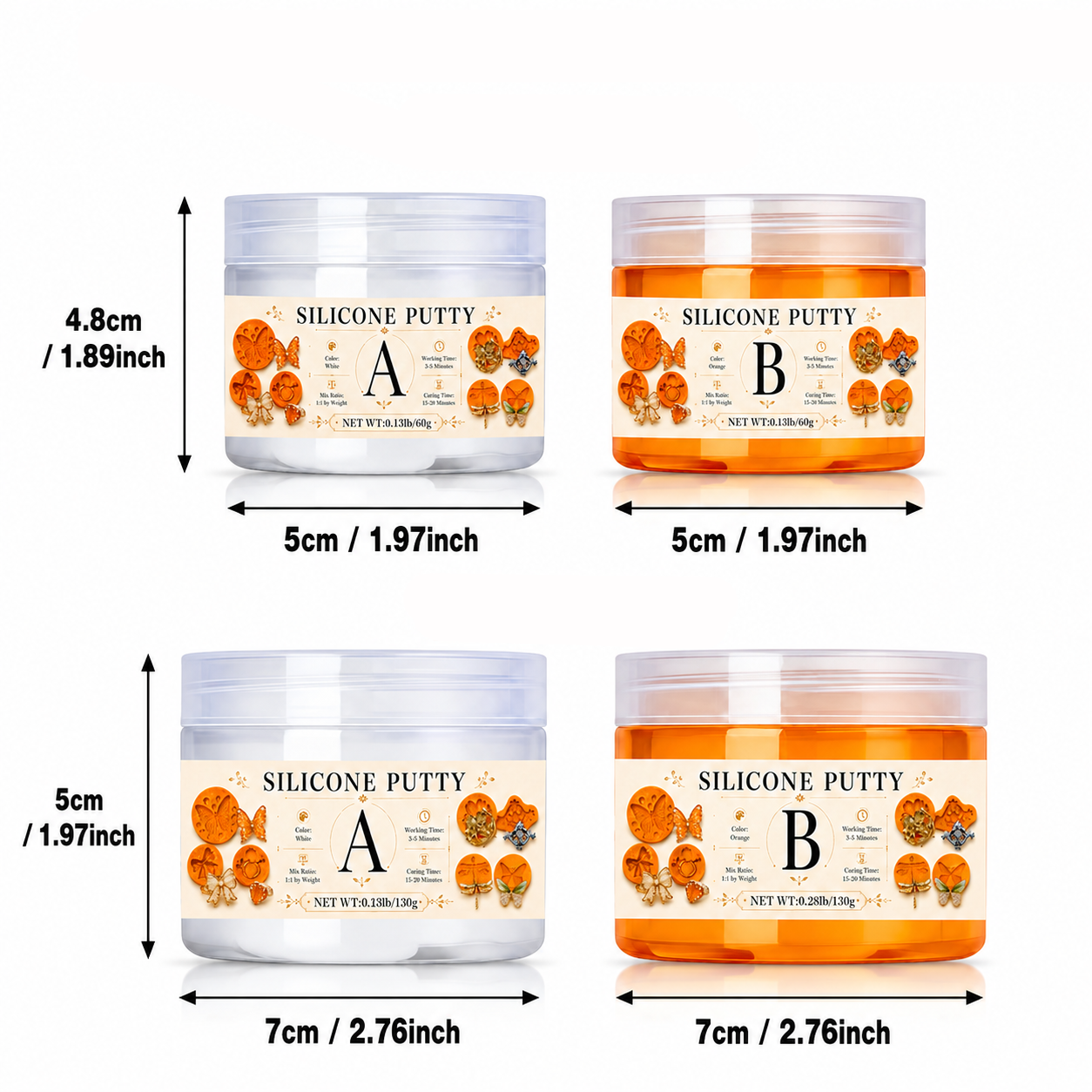 SILICONE PUTTY Making Kit, Fas - Candle Making Course ulasan dan harga