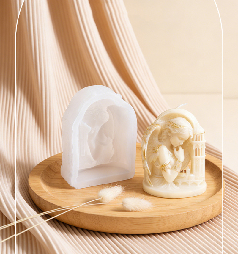 Angel Candle Mold Creative Sce - Candle Making Moulds ulasan dan harga