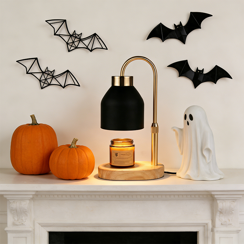 Black Candle Warmer Lamp with  - Candle Making Wax Melter ulasan dan harga