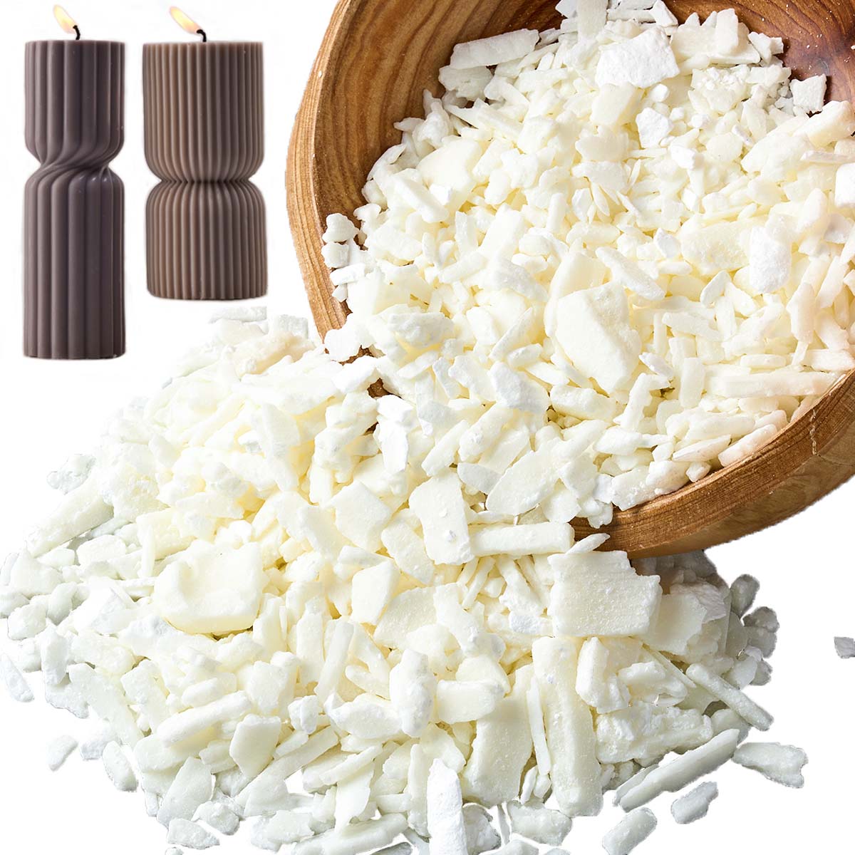 1 Pounds Pure White Soy Wax Fo - Candle Making Course ulasan dan harga