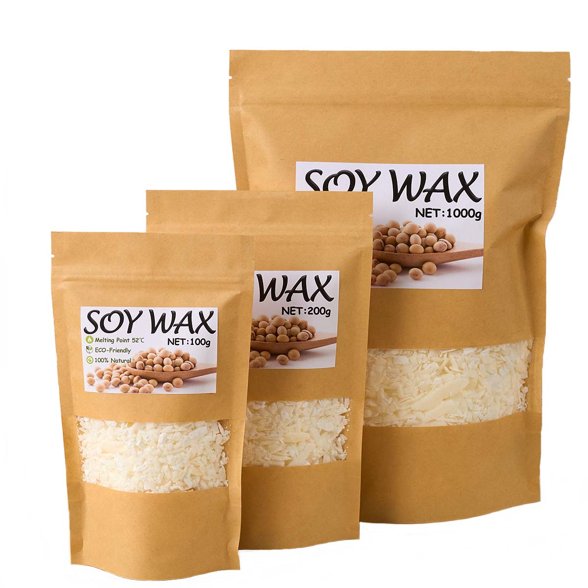 1 Pounds Pure White Soy Wax Fo - Candle Making Course ulasan dan harga