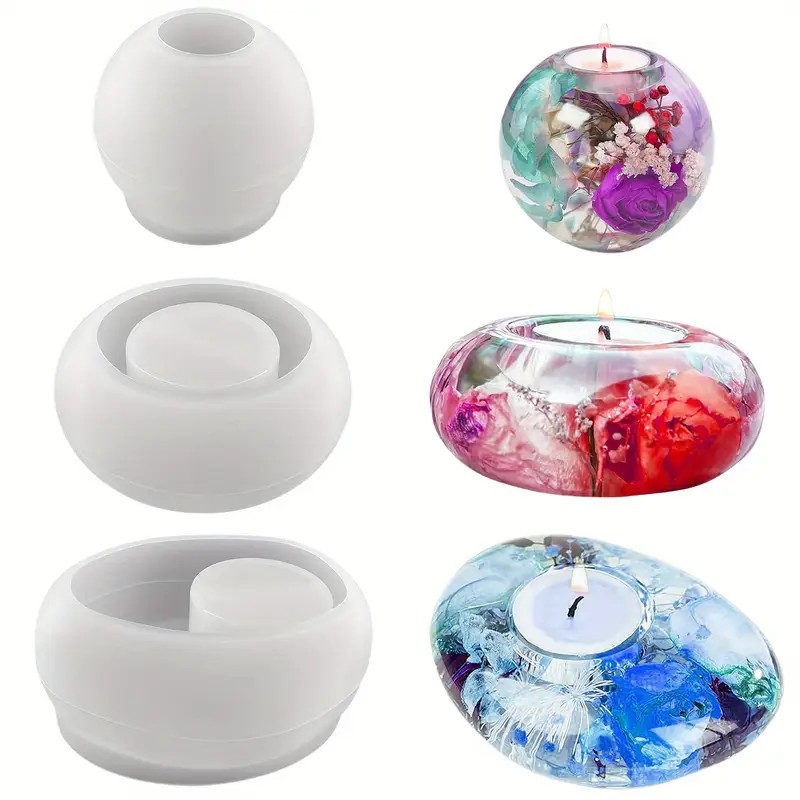 Tealight Candle Holder Resin S - Candle Making Items ulasan dan harga