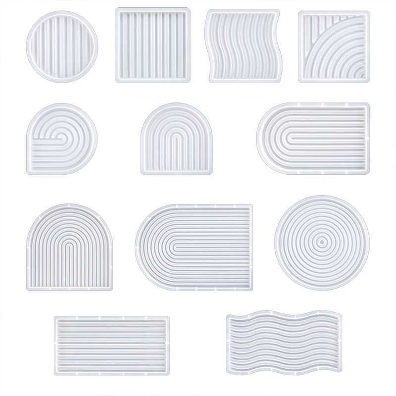DIY Striped Wave Tray Mold For - Candle Making Moulds ulasan dan harga