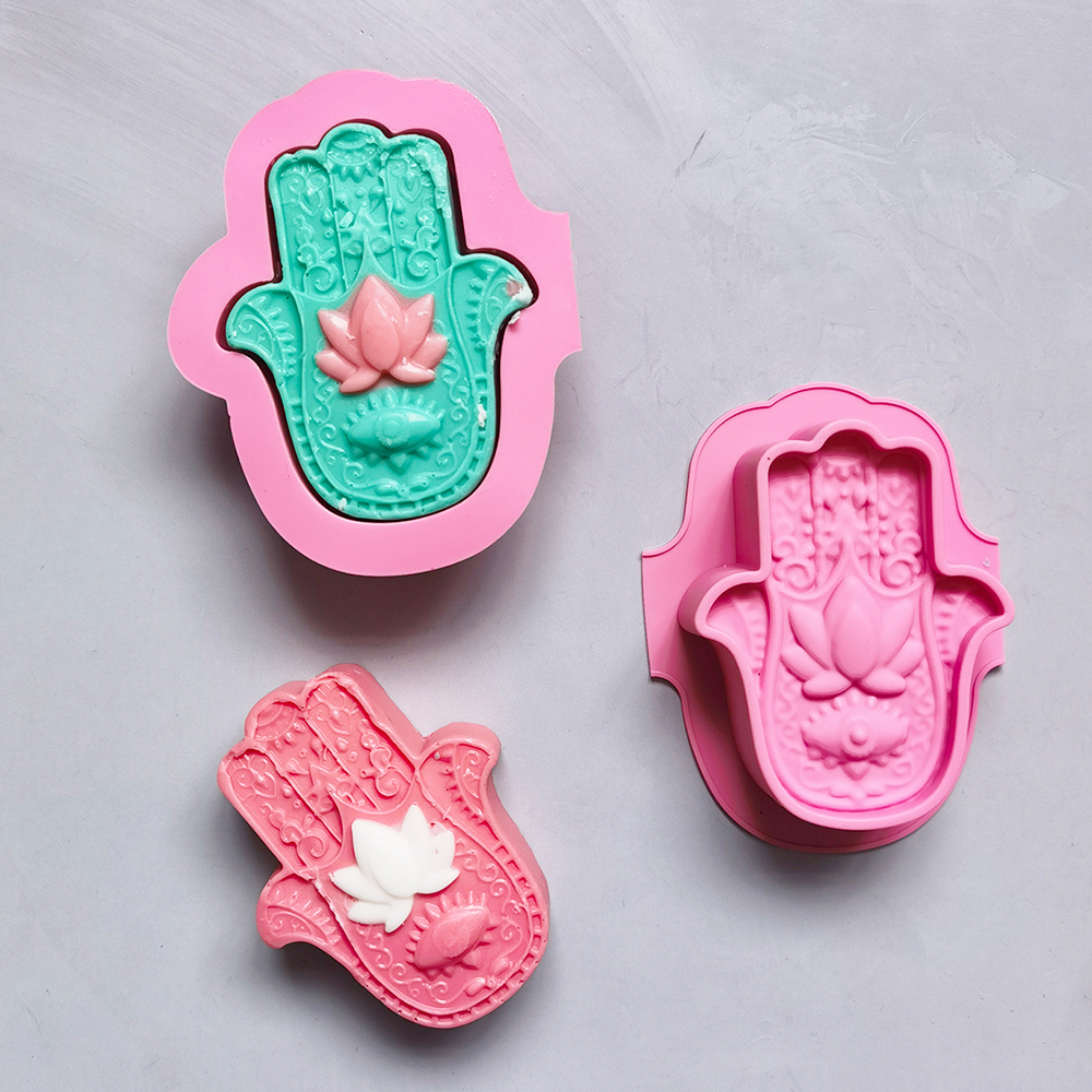 2/4pcs Silicone Soap Molds DIY - Candle Making Course ulasan dan harga