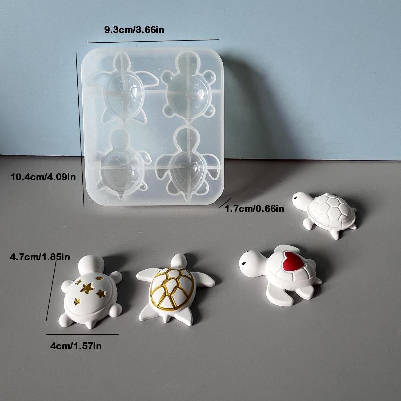Turtle Shape Silicone Mould Se - Candle Making Moulds ulasan dan harga