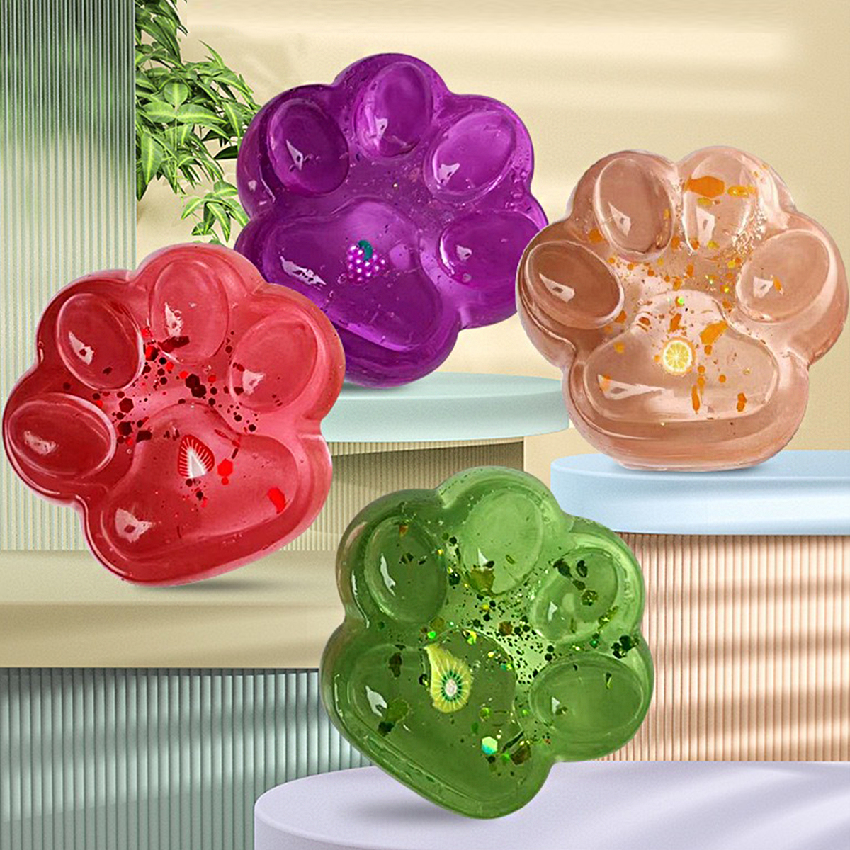 1pc Large Rock Gesture Silicon - Candle Making Items ulasan dan harga
