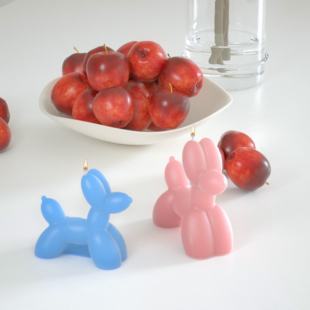 Cartoon Mini Balloon Puppy Can - Candle Making Kit Diy ulasan dan harga