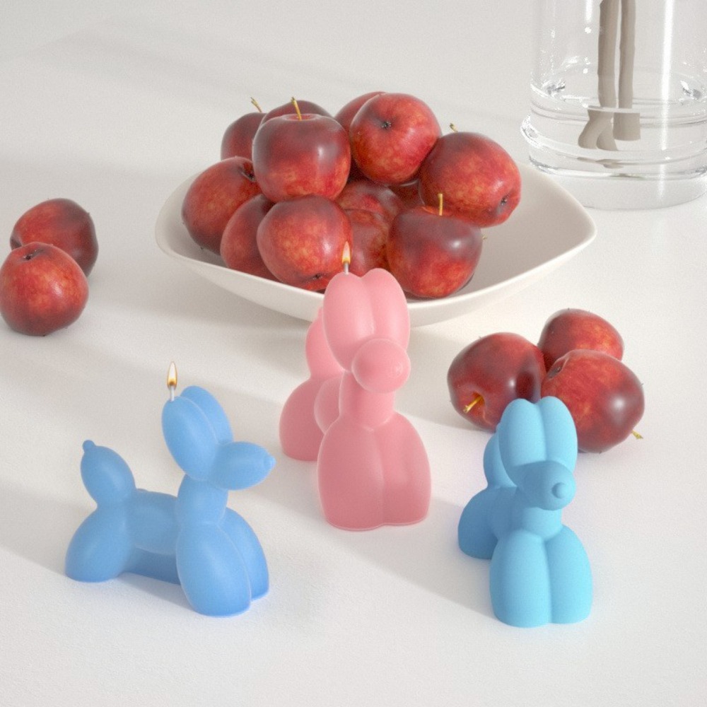 Cartoon Mini Balloon Puppy Can - Candle Making Kit Diy ulasan dan harga