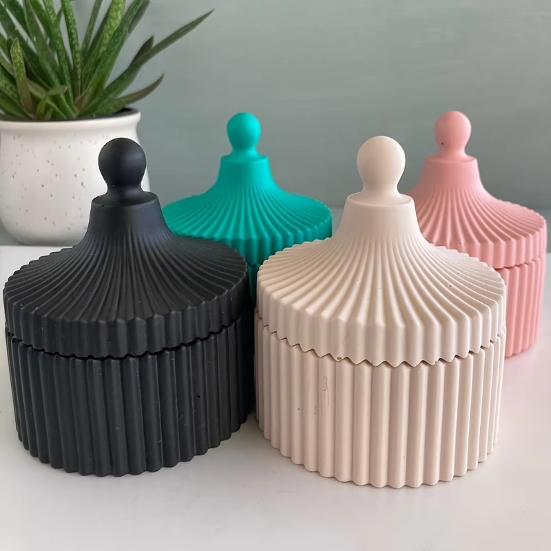 1 Set Silicone Candle Jar Mold - Candle Making Moulds ulasan dan harga