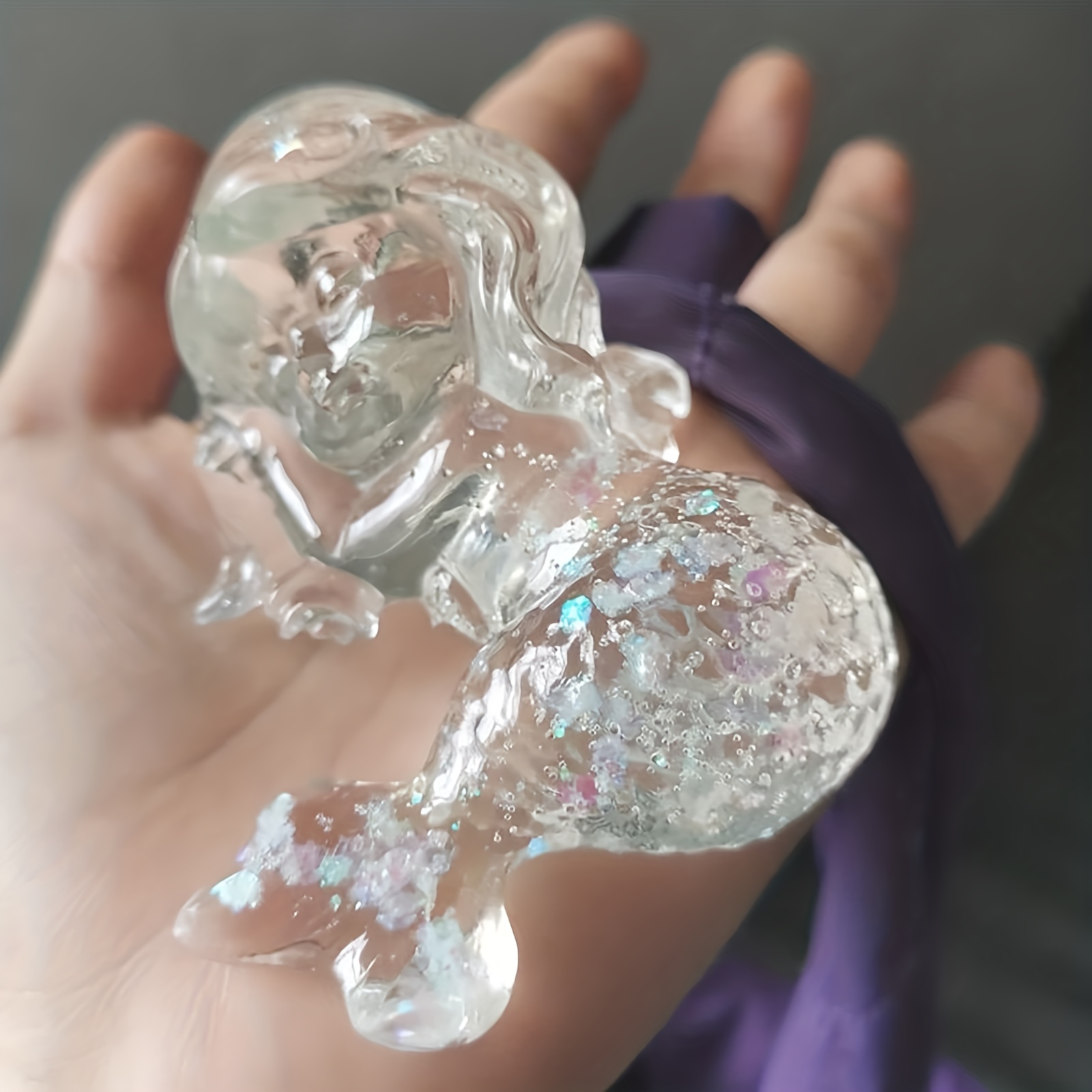 Cute Cartoon Mermaid Silicone  - Candle Making Moulds ulasan dan harga