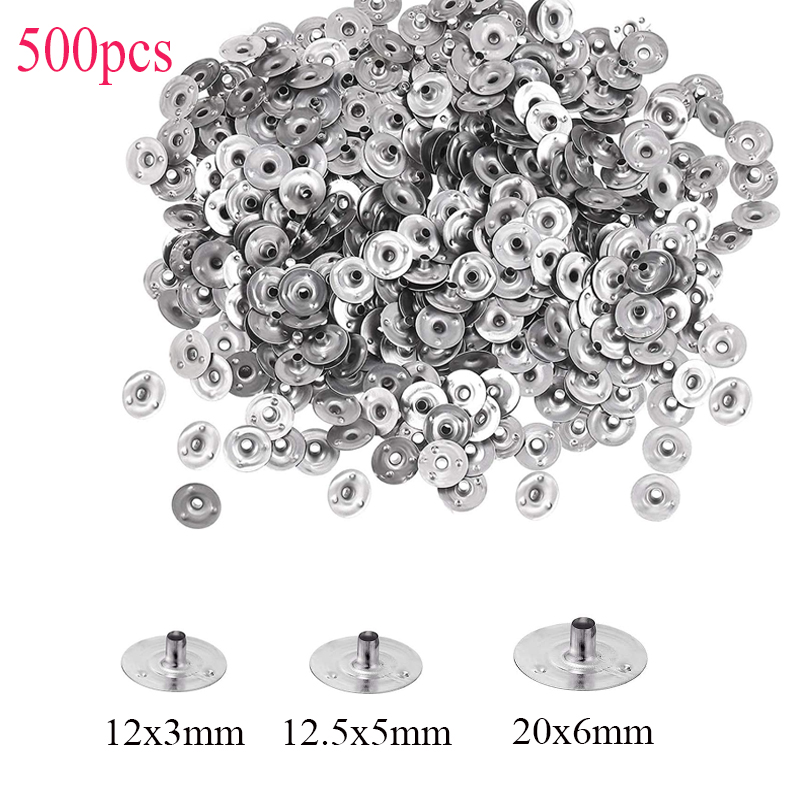 500 Pieces Candle Wick Metal S - Candle Making Items ulasan dan harga
