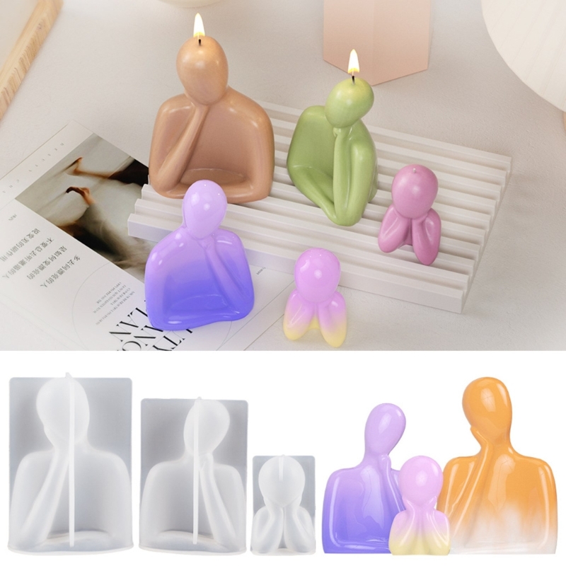 3D Family Candle Silicone Mold - Candle Making Course ulasan dan harga