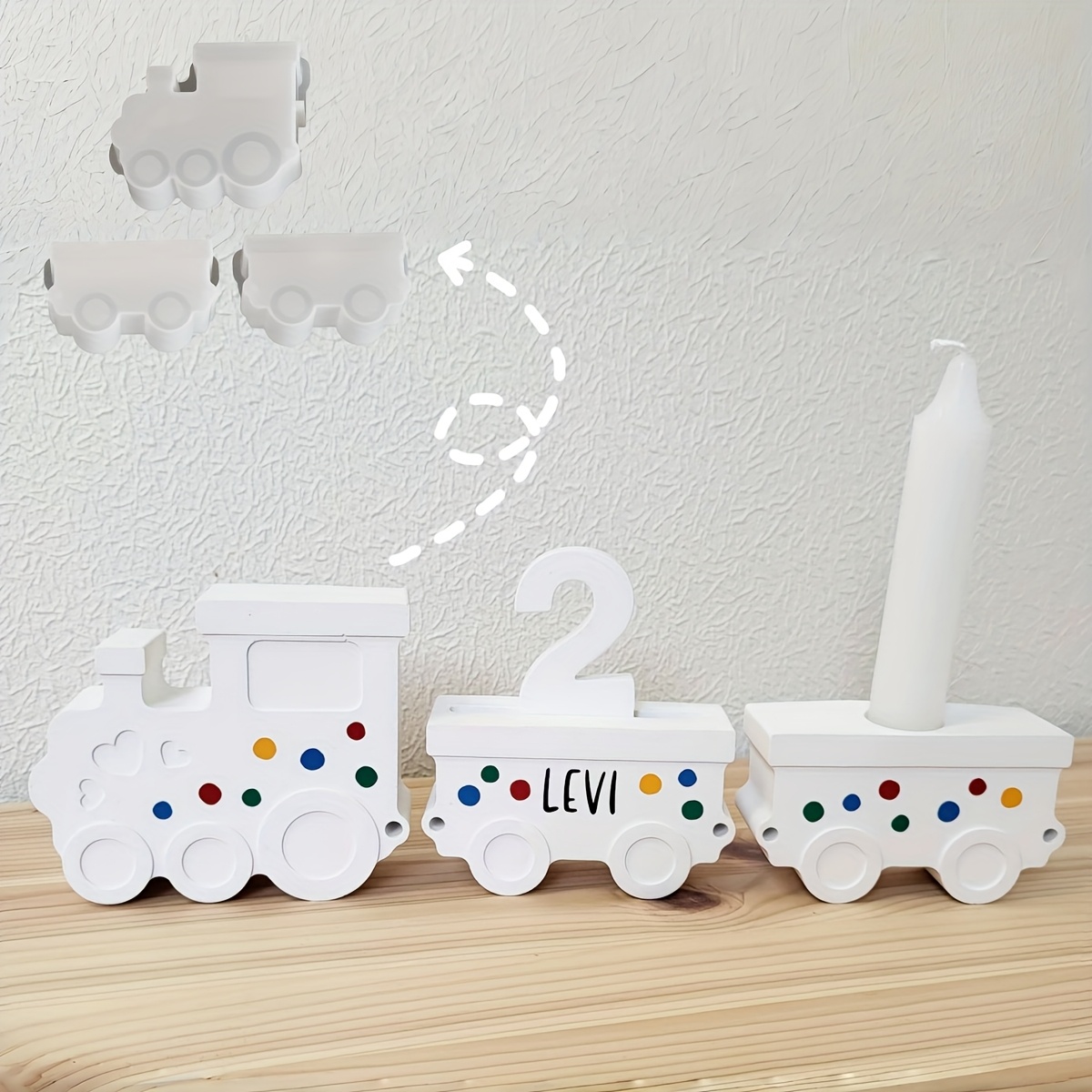Train Set Resin Silicone Molds - Candle Making Moulds ulasan dan harga