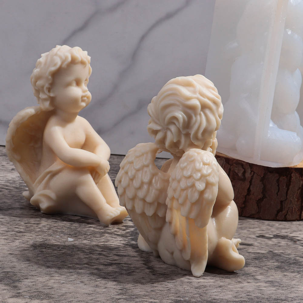 3D Angel Children Silicone Mol - Candle Making For Kids ulasan dan harga