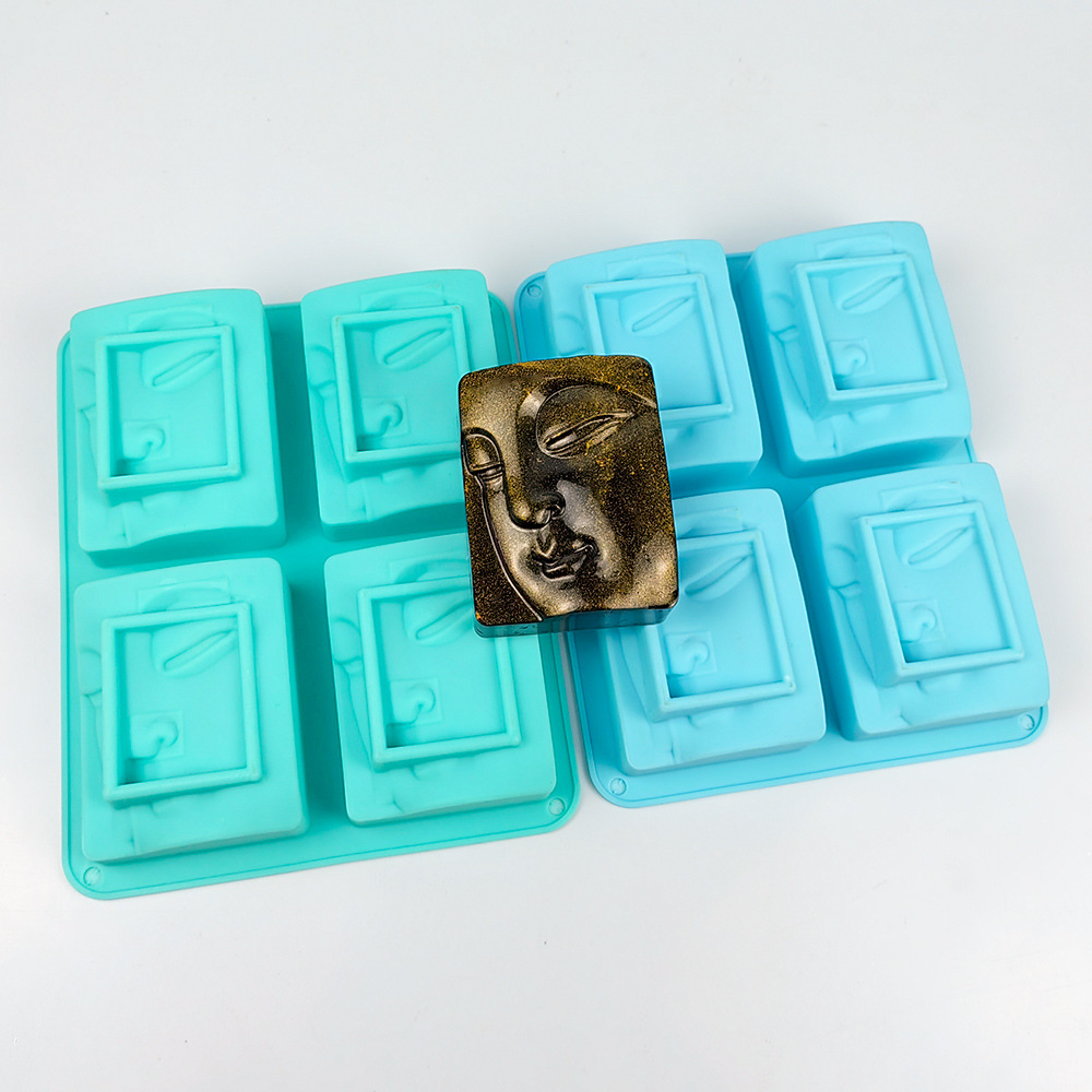 4 Holes Buddha Portrait Soap M - Candle Making Course ulasan dan harga