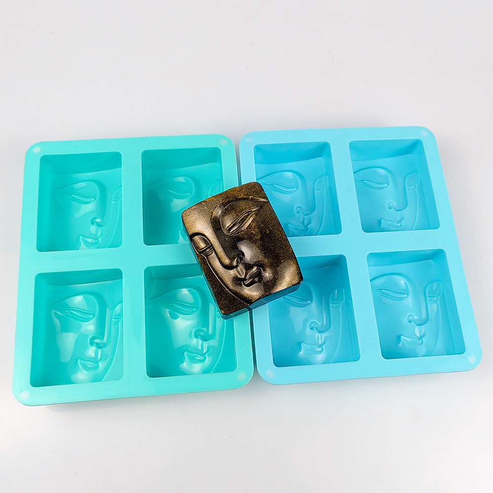 4 Holes Buddha Portrait Soap M - Candle Making Course ulasan dan harga
