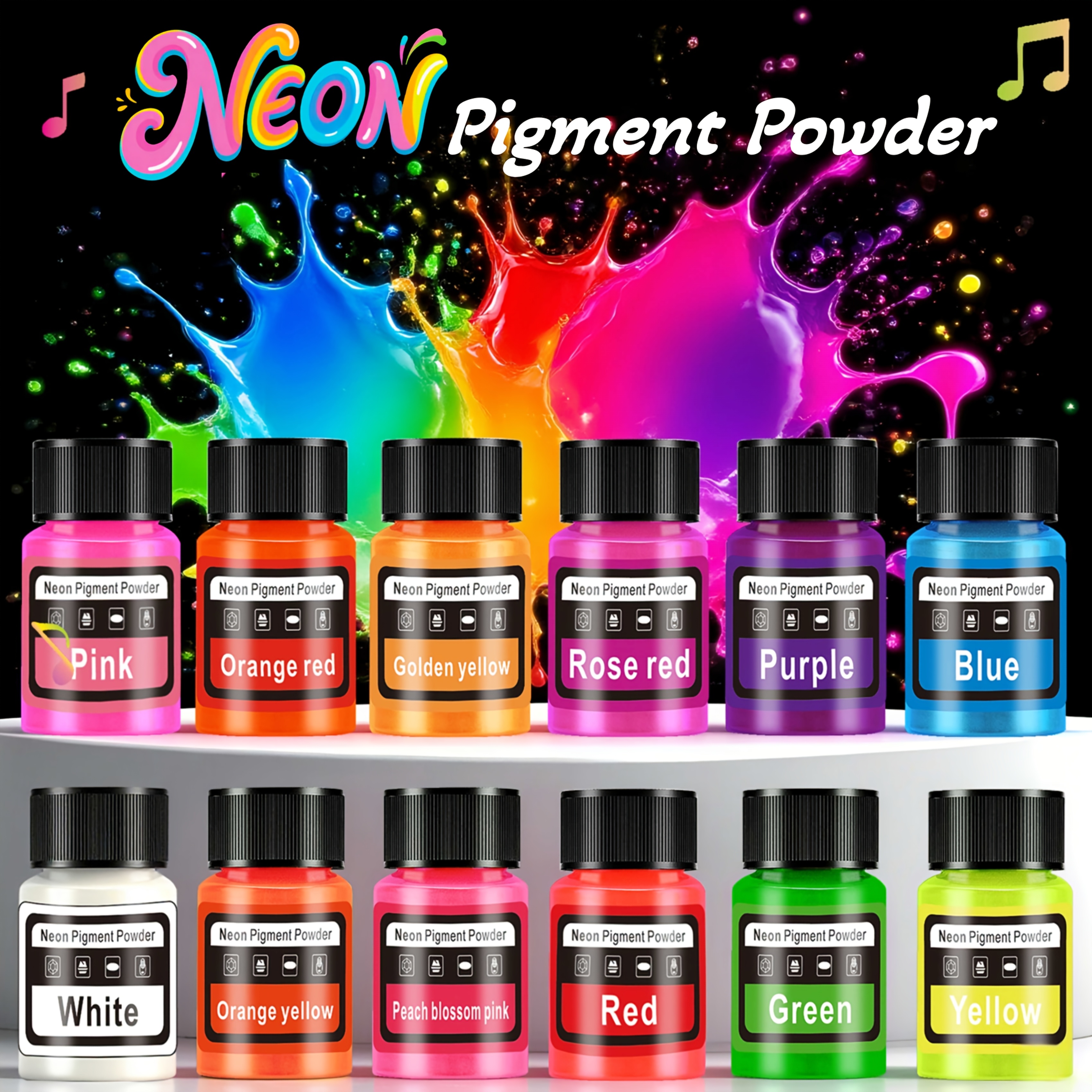Fluorescent Powder/Neon Resin  - Candle Making Items ulasan dan harga